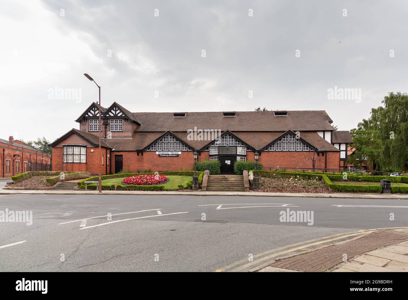 Port Sunlight, Wirral, UK. Gladstone Theatre, Greendale Road Stock