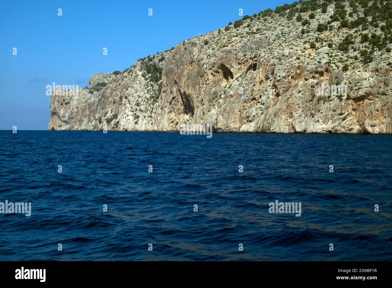 Sailing in Mallorca, Mallorca, Balearic Islands Stock Photo