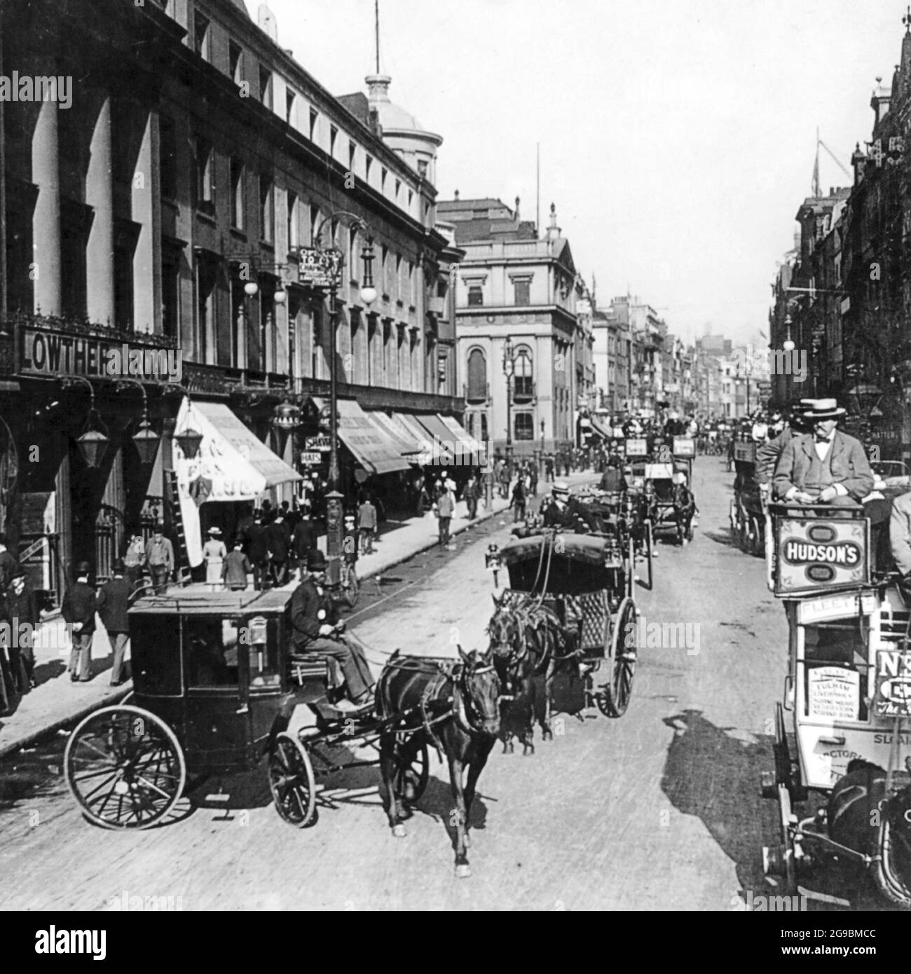 Strand , London 1901 Stock Photo