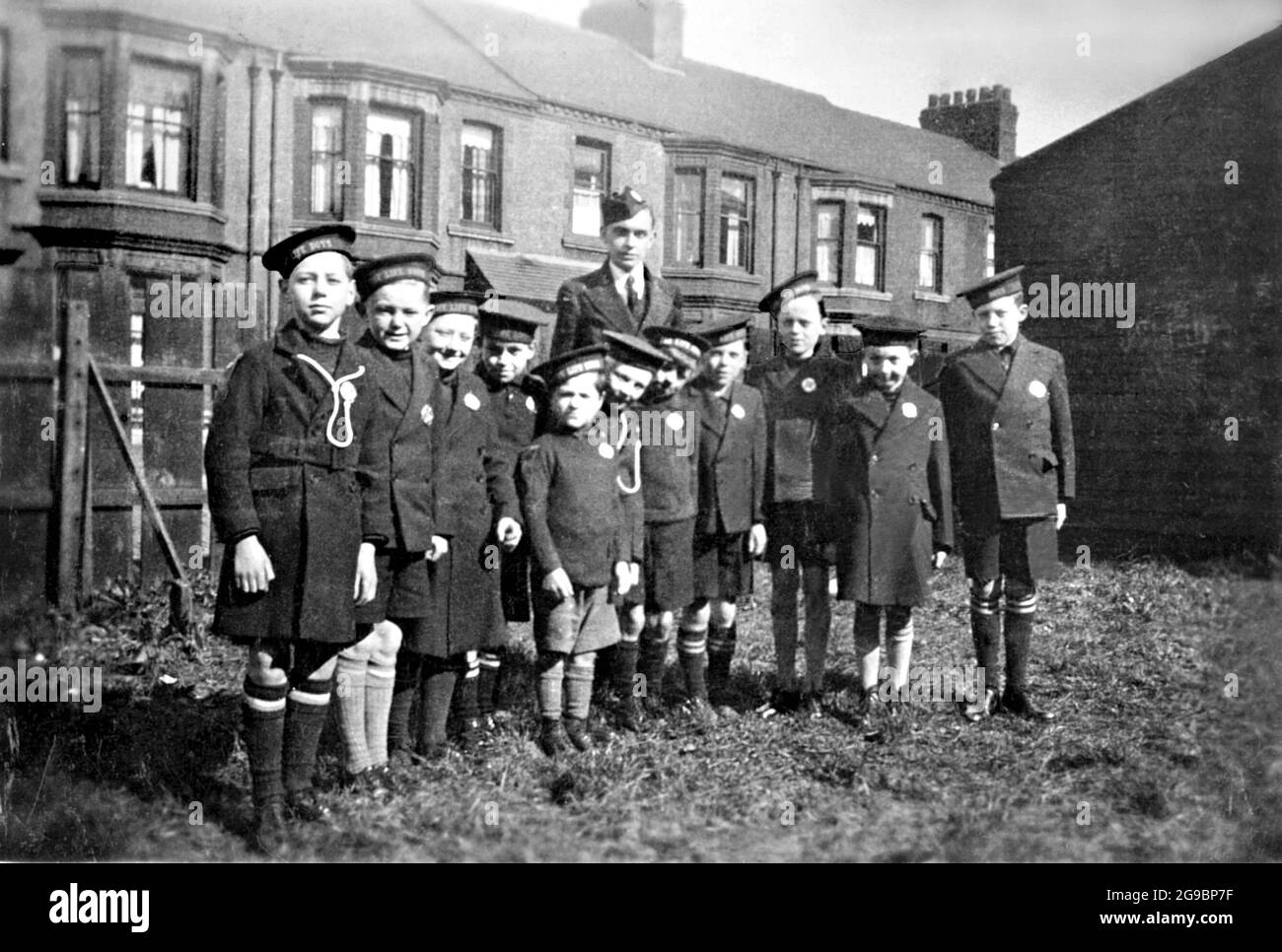 Life boys 1940 Stock Photo