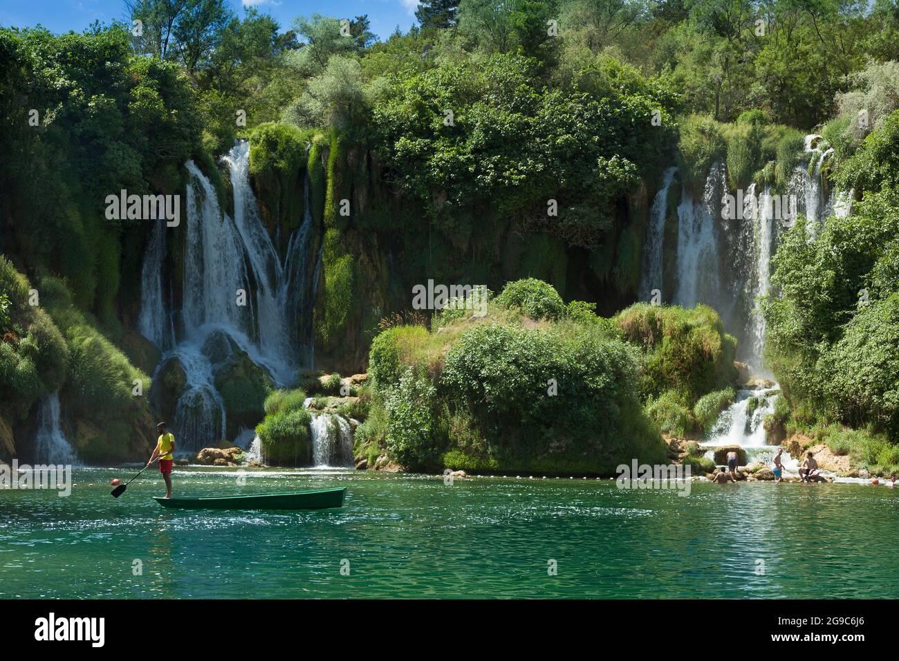 Kravice waterfalls, Bosnia and Herzegovina Stock Photo