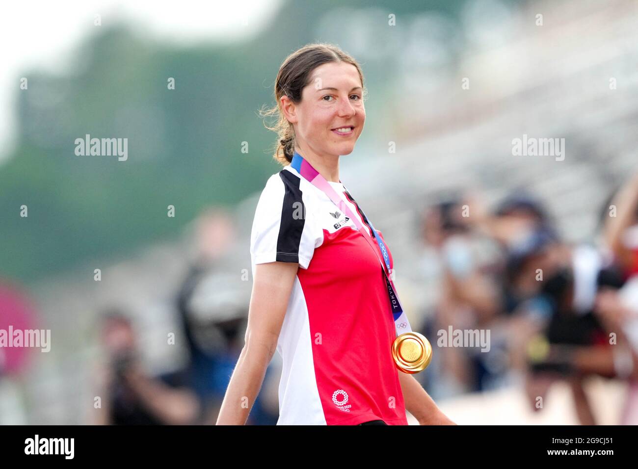 Shizuoka Japan 25th July 2021 Anna Kiesenhofer AUT Cycling shizuoka-japan-25th-july-2021-anna-kiesenhofer-aut-cycling