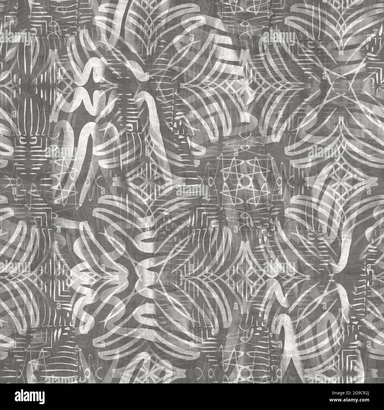 Seamless two tone hand drawn brushed effect pattern swatch Stock Photo ...
