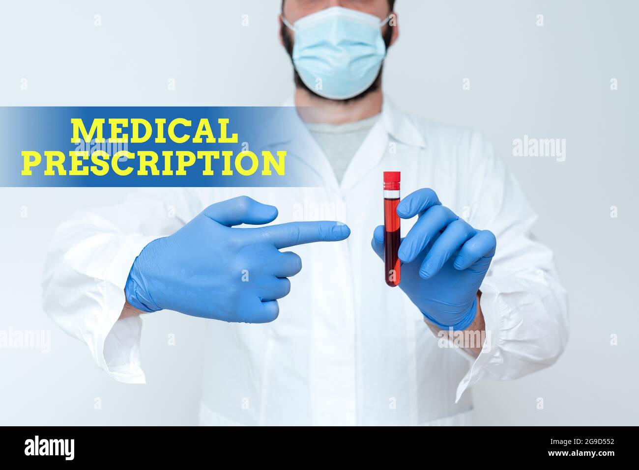 Inspiration showing sign Medical Prescription. Business idea details of ...