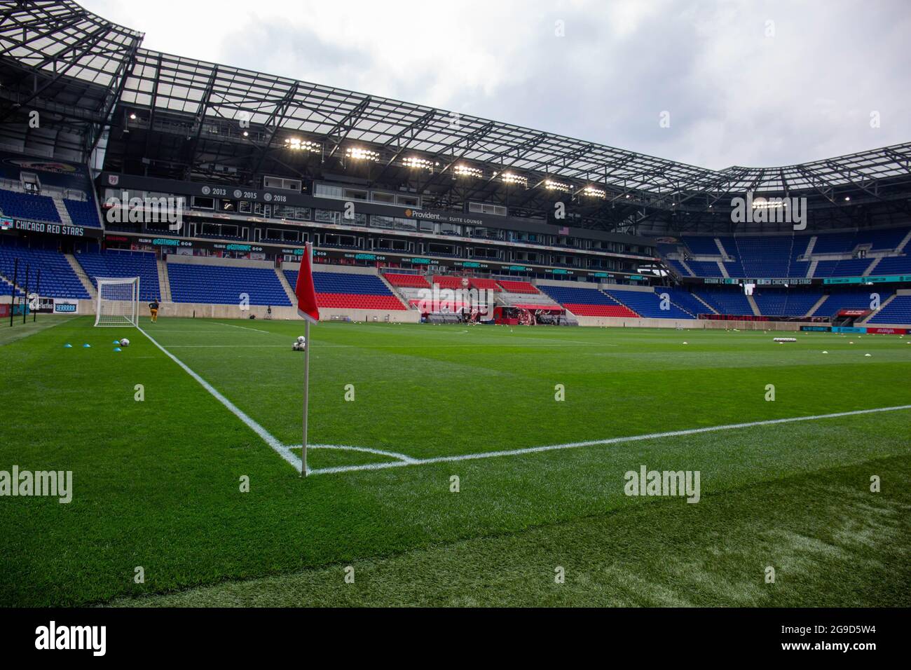 Harrison United States 25th July 21 Inside View Of The Arena At The Nj Ny Gotham F C S Game Against Chicago Red Stars At Red Bull Arena In Harrison New Jersey Credit Spp Sport