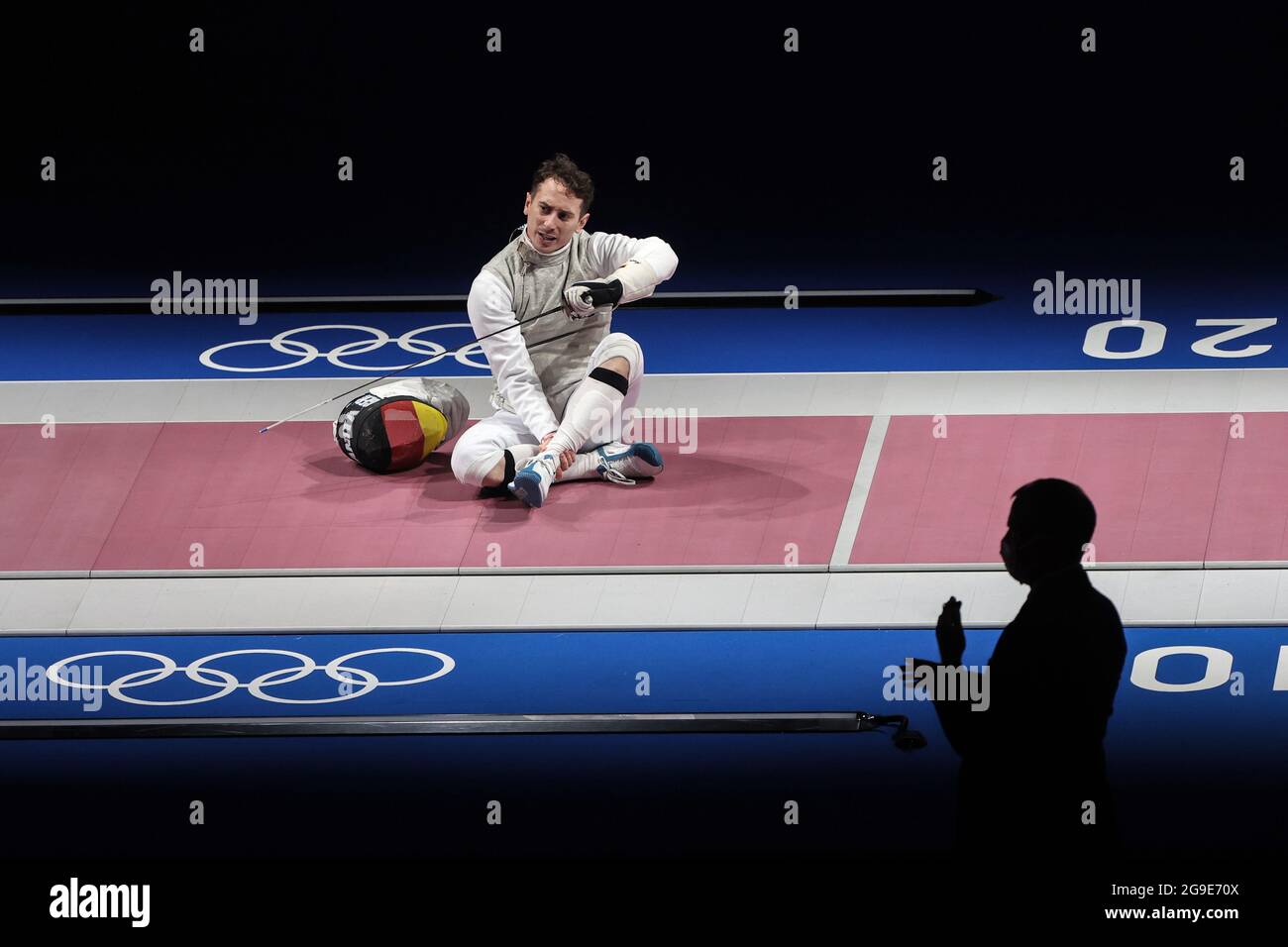 Chiba, Japan. 26th July, 2021. Fencing: Olympics, preliminaries, foil ...