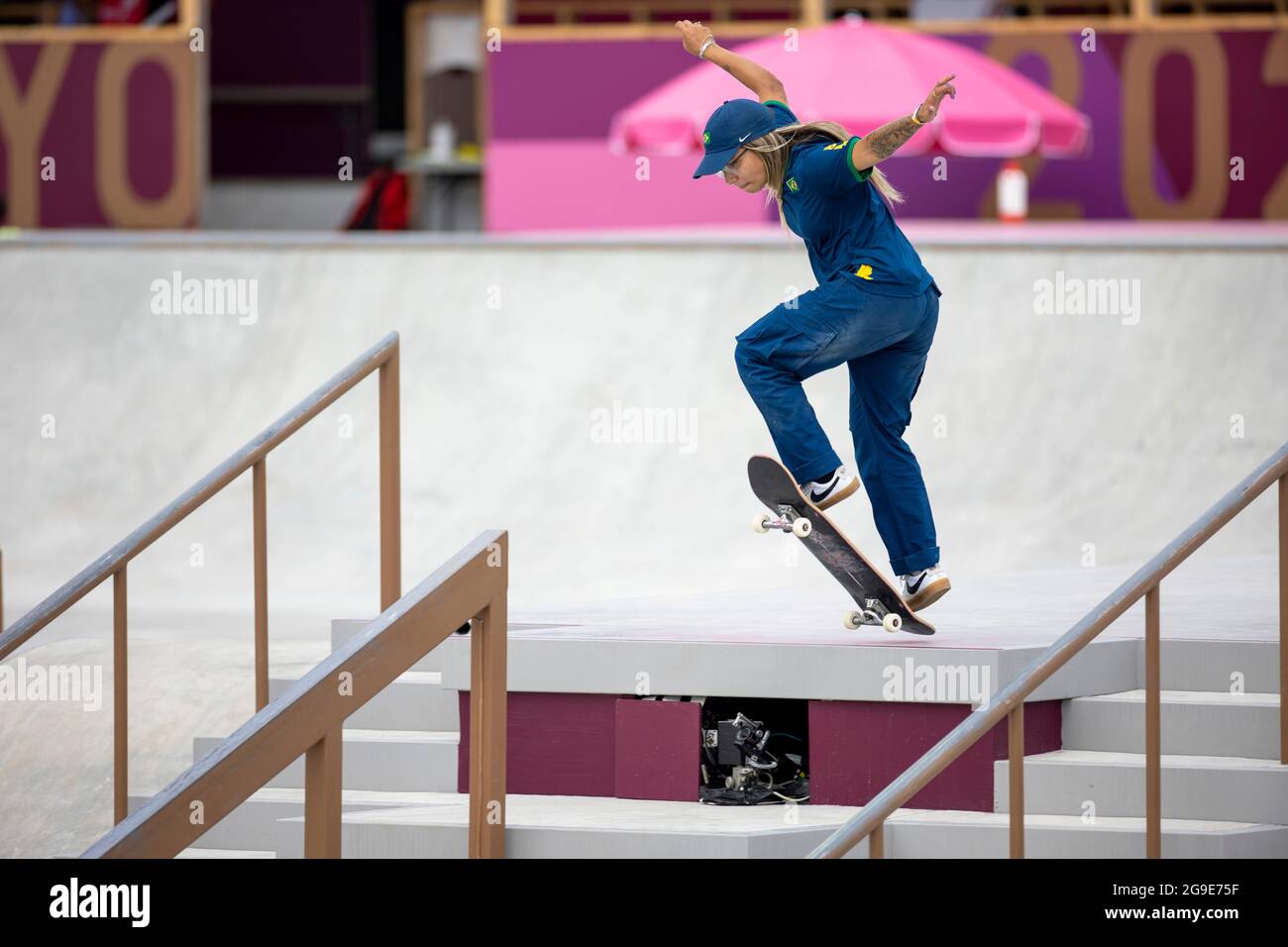 Pamela Rosa T'QUIO, TO - 26.07.2021: TOKYO 2020 OLYMPIAD TOKYO - Brazilian skater ...