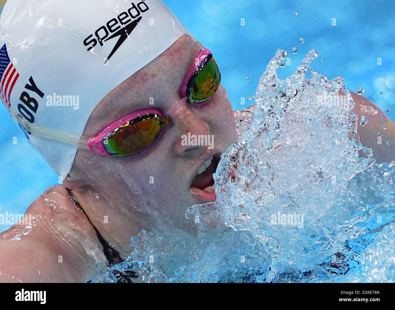 Tokyo, Japan. 26th July, 2021. Lydia Jacoby of the United States ...