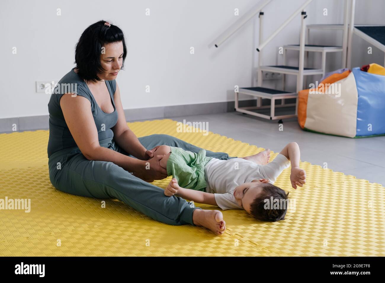 Rehabilitation of children with cerebral palsy. Physical activities for