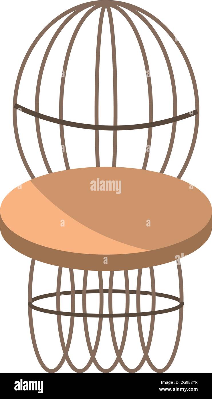 curved metal chairs Stock Vector Image & Art Alamy