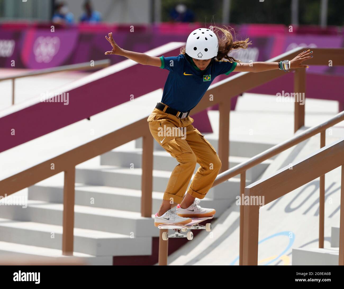 Tokyo - Japan July 26 , 2021 , Tokyo 2020 Olympic Games Skateboarding ...