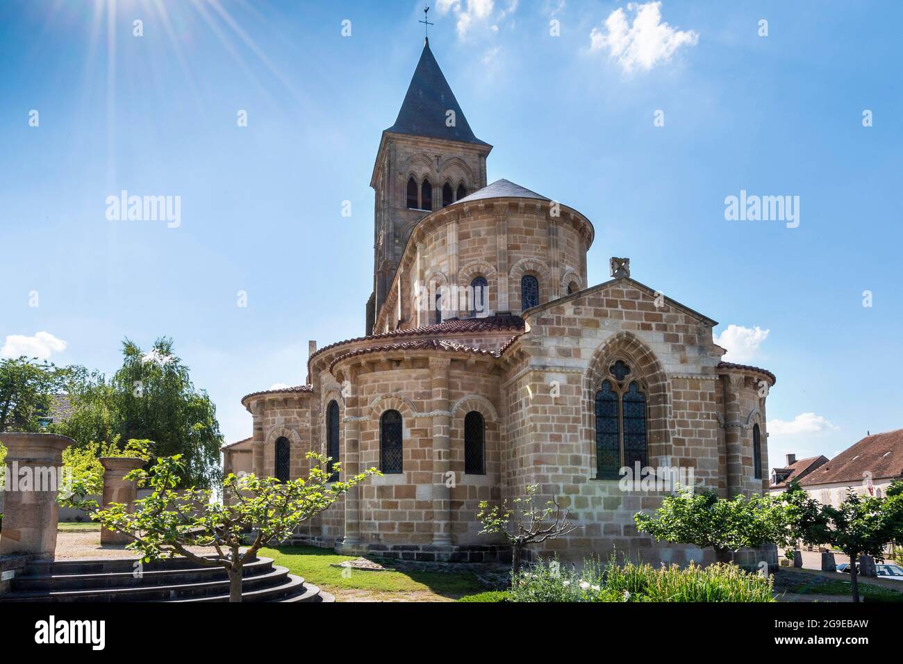 St menoux church hi-res stock photography and images - Alamy