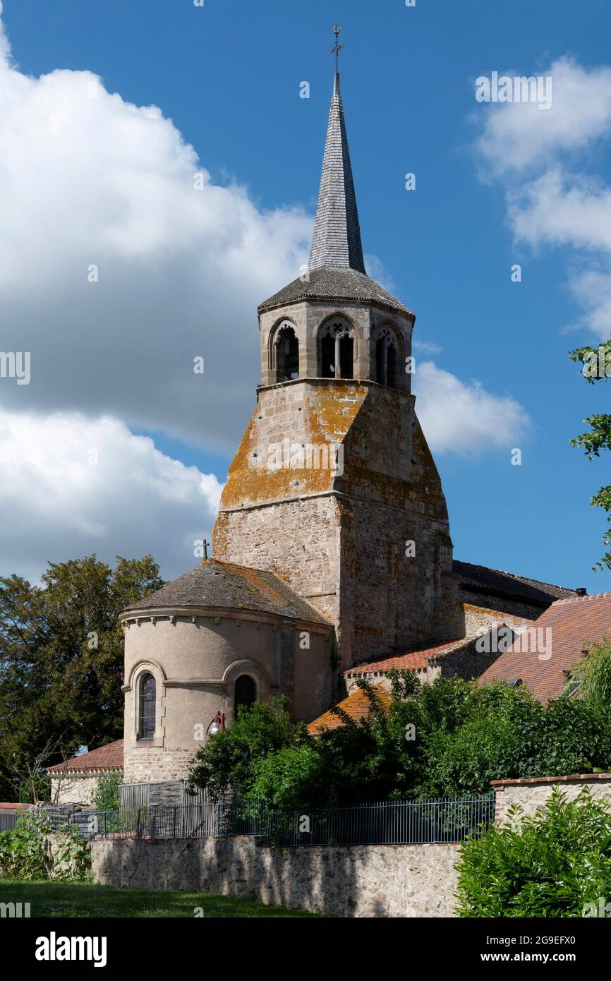 Eglise notre dame de fleuriel hi-res stock photography and images - Alamy