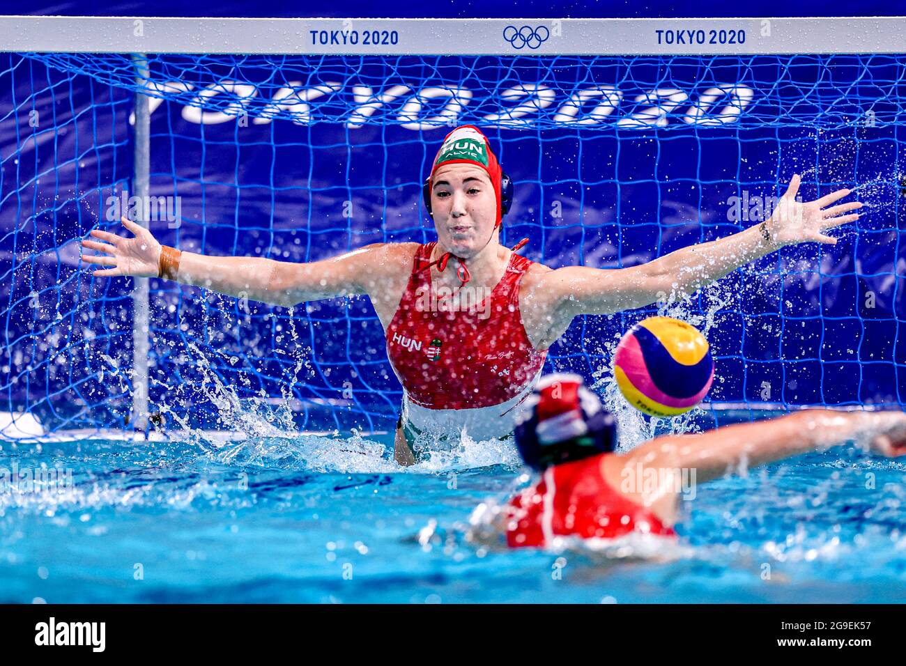 TOKYO, JAPAN - JULY 26: Alda Magyari of Hungary during the Tokyo 2020