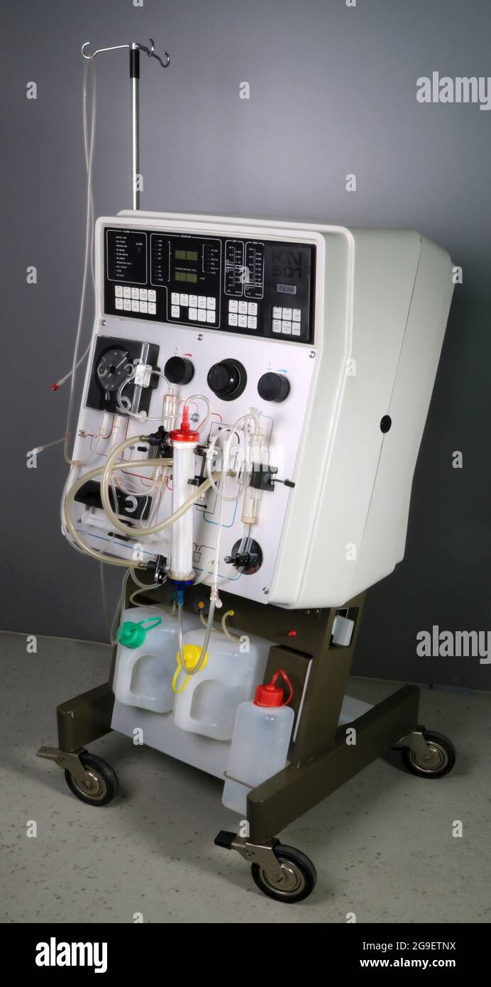 medicine, renal unit (synthetic kidney) KN 501, design: Guenter Halas, Matthew Meissner, ADDITIONAL-RIGHTS-CLEARANCE-INFO-NOT-AVAILABLE Stock Photo