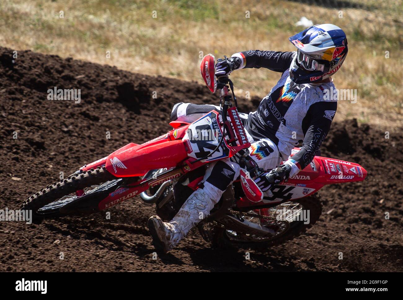 JUL 24 2021 Washougal, WA USA Team Honda HRC Ken Roczen(94) coming out