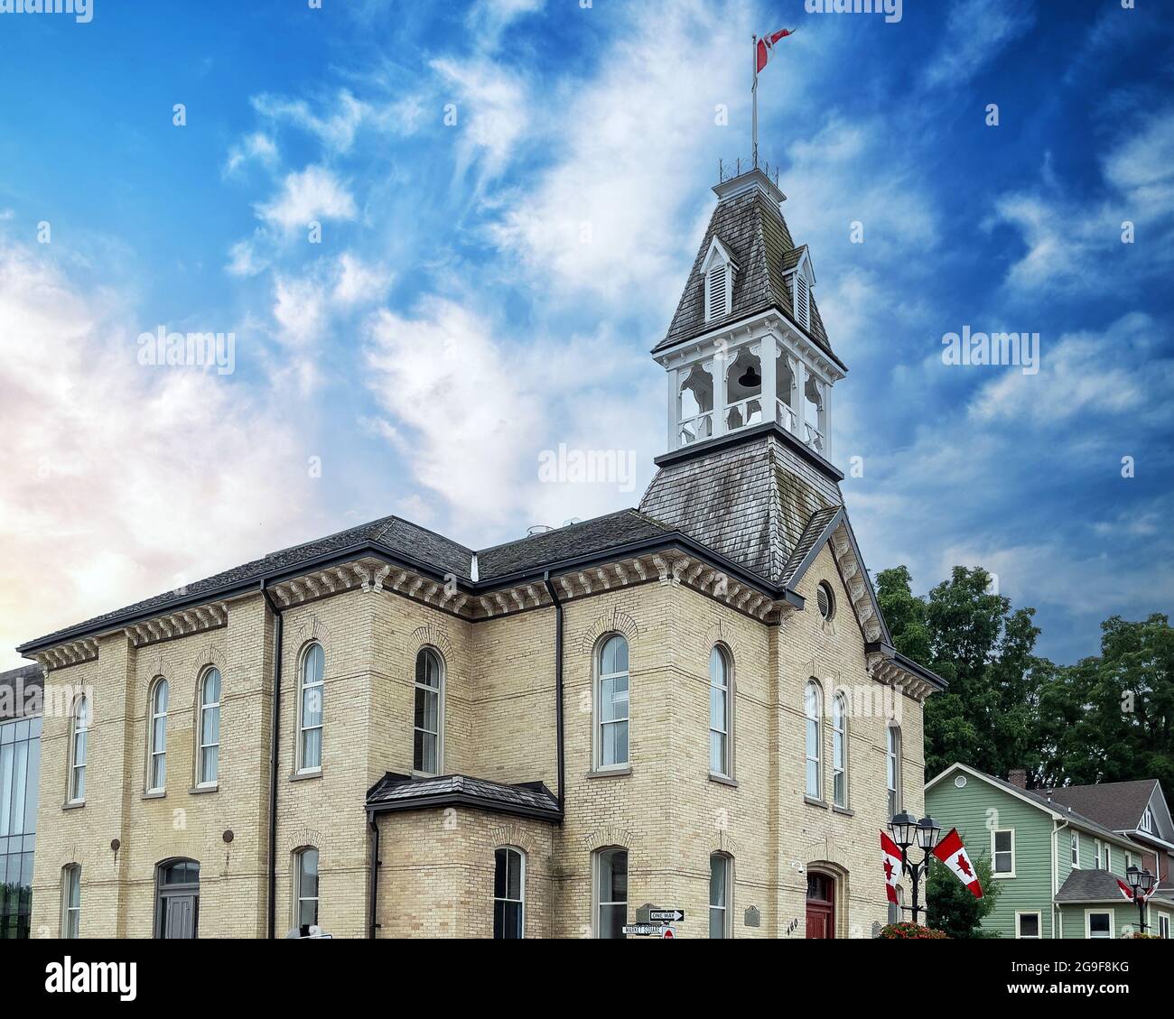 Newmarket old town, Ontario, Canada Stock Photo Alamy