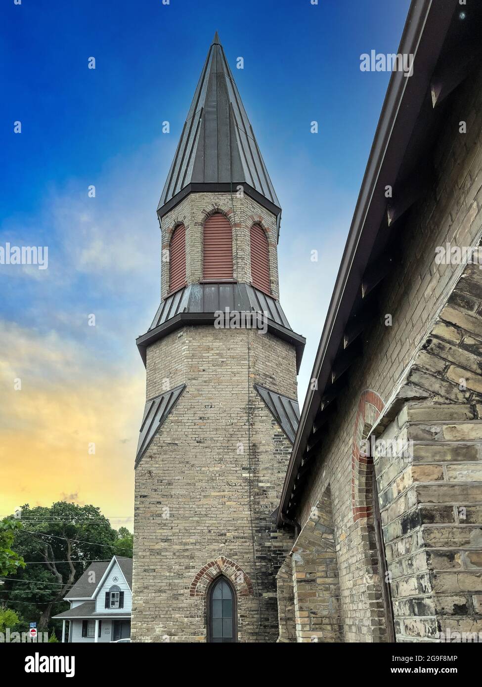 Newmarket old town, Ontario, Canada Stock Photo
