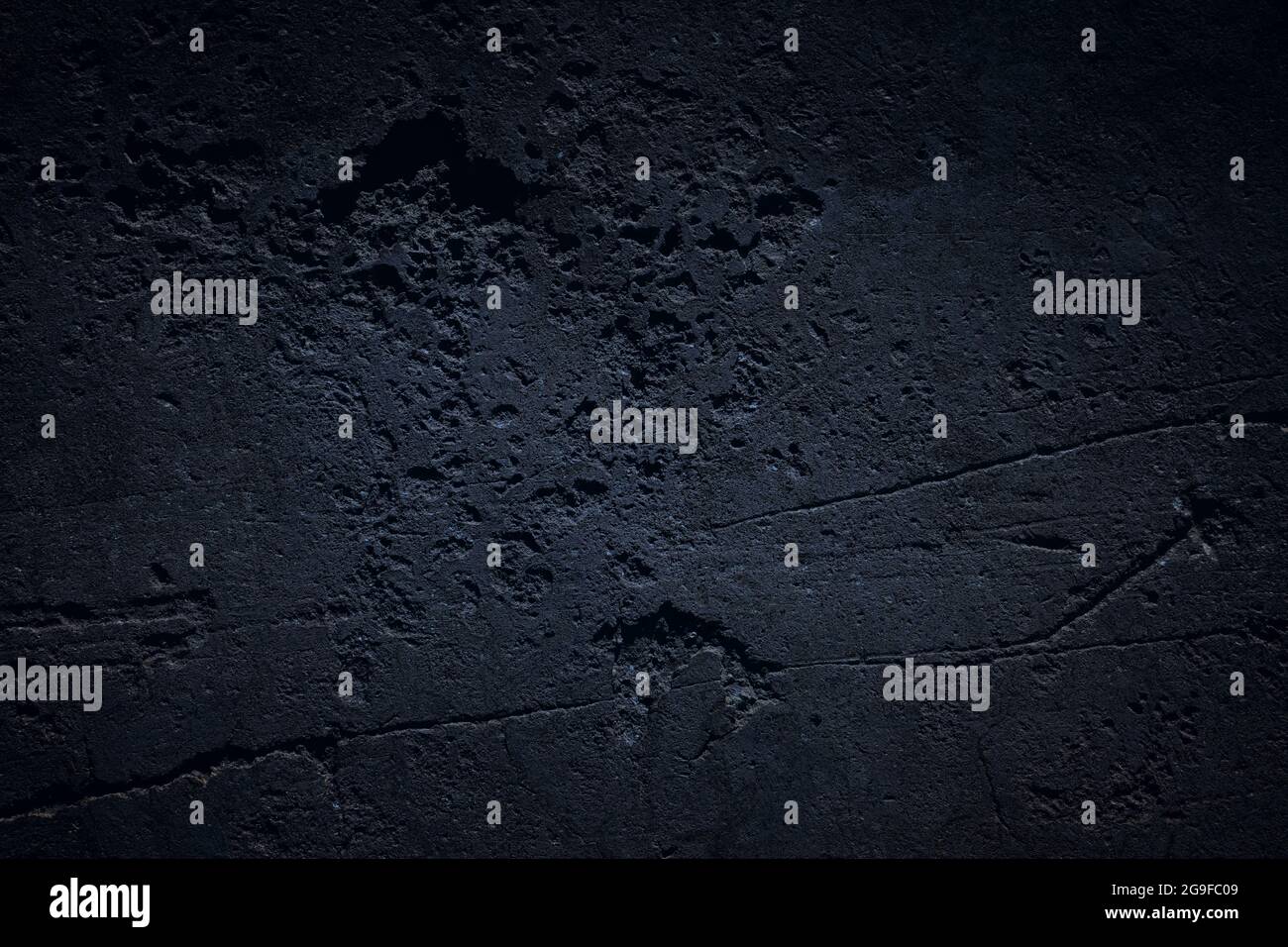 Dark background concrete. Distressed grunge concrete wall texture. Stock Photo