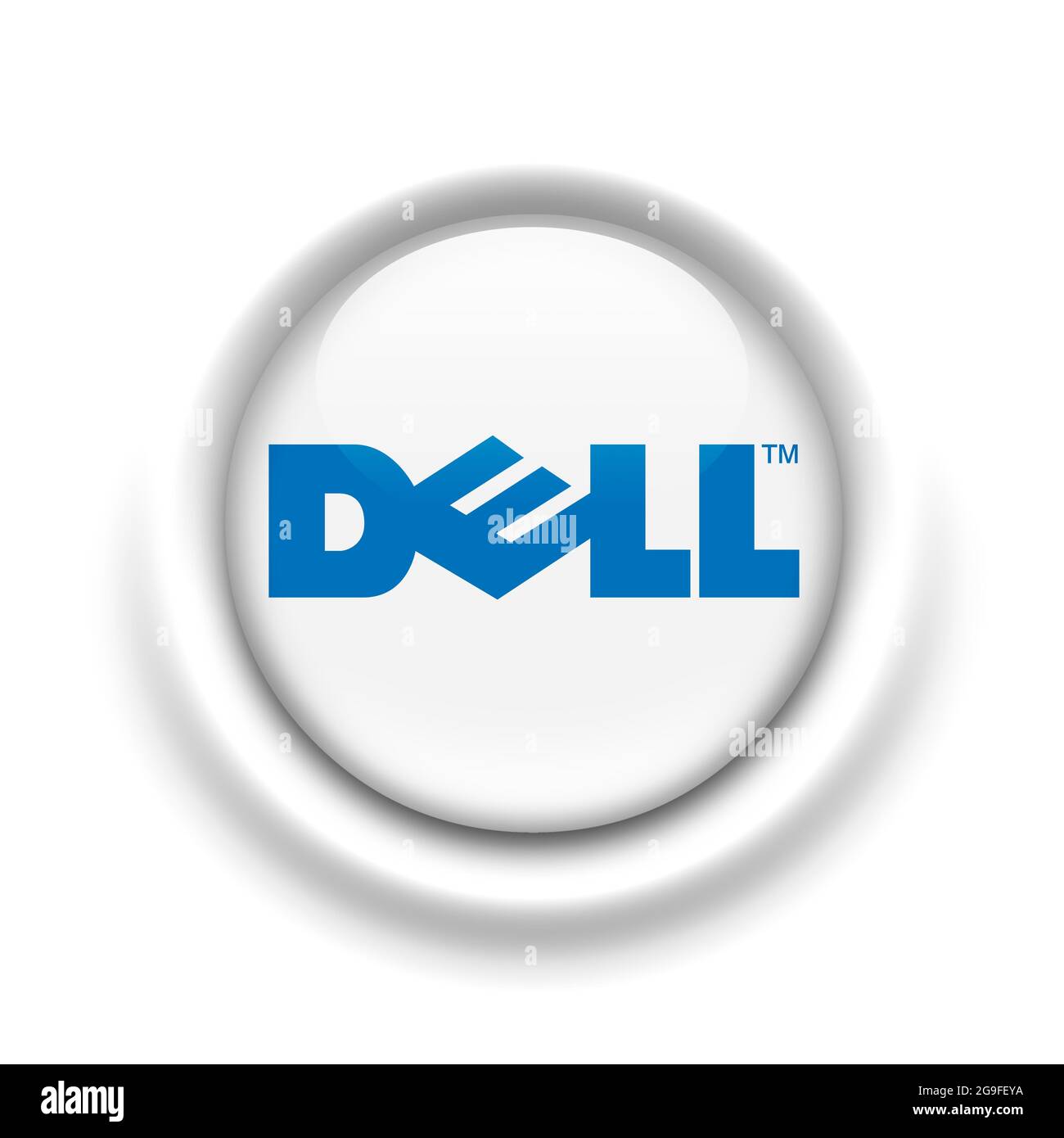 Dell logo Stock Photo