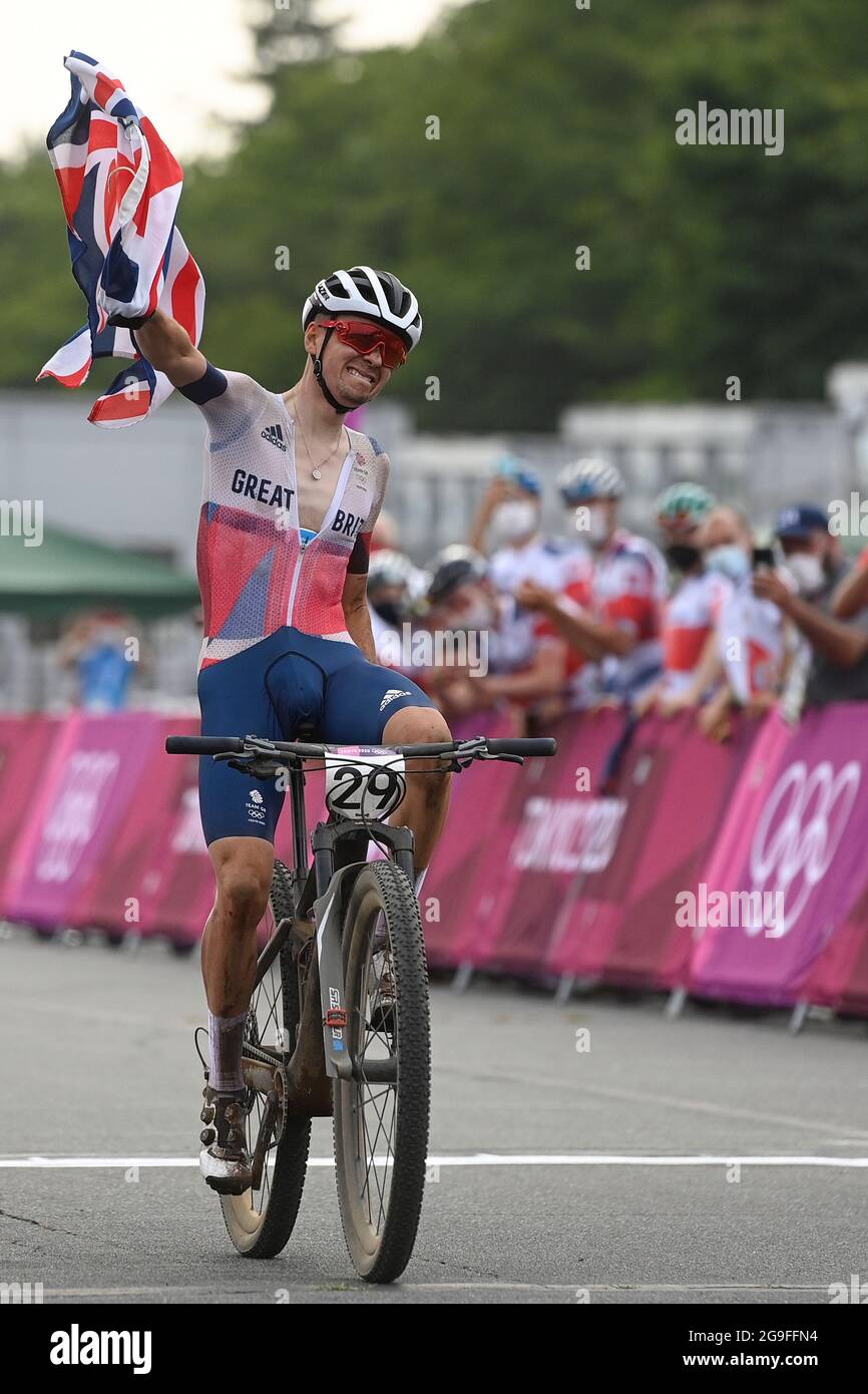 British Cyclist Tom (Thomas) Pidcock Wins In Men's Cross-country ...