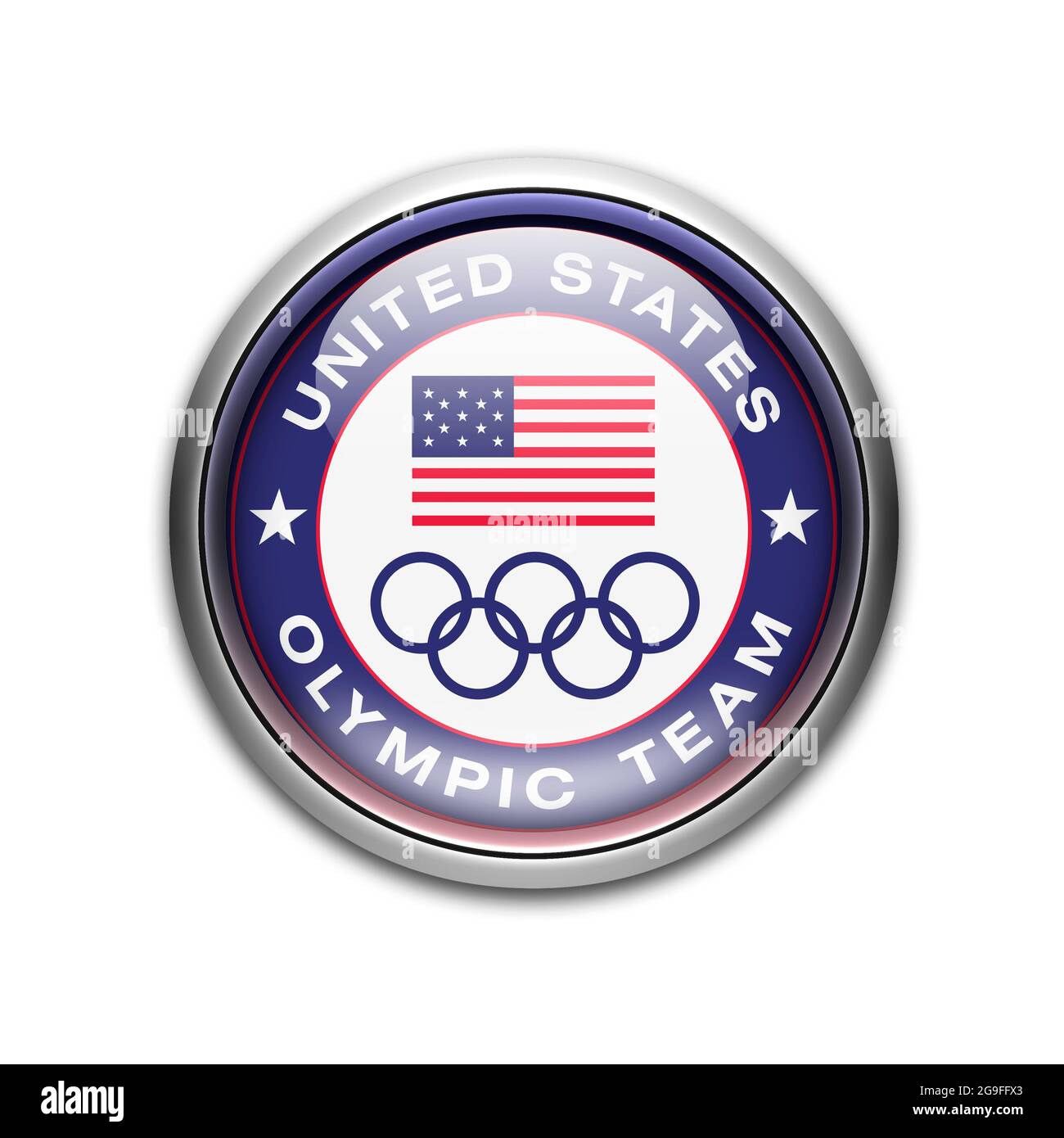 USA Olympic Team Stock Photo