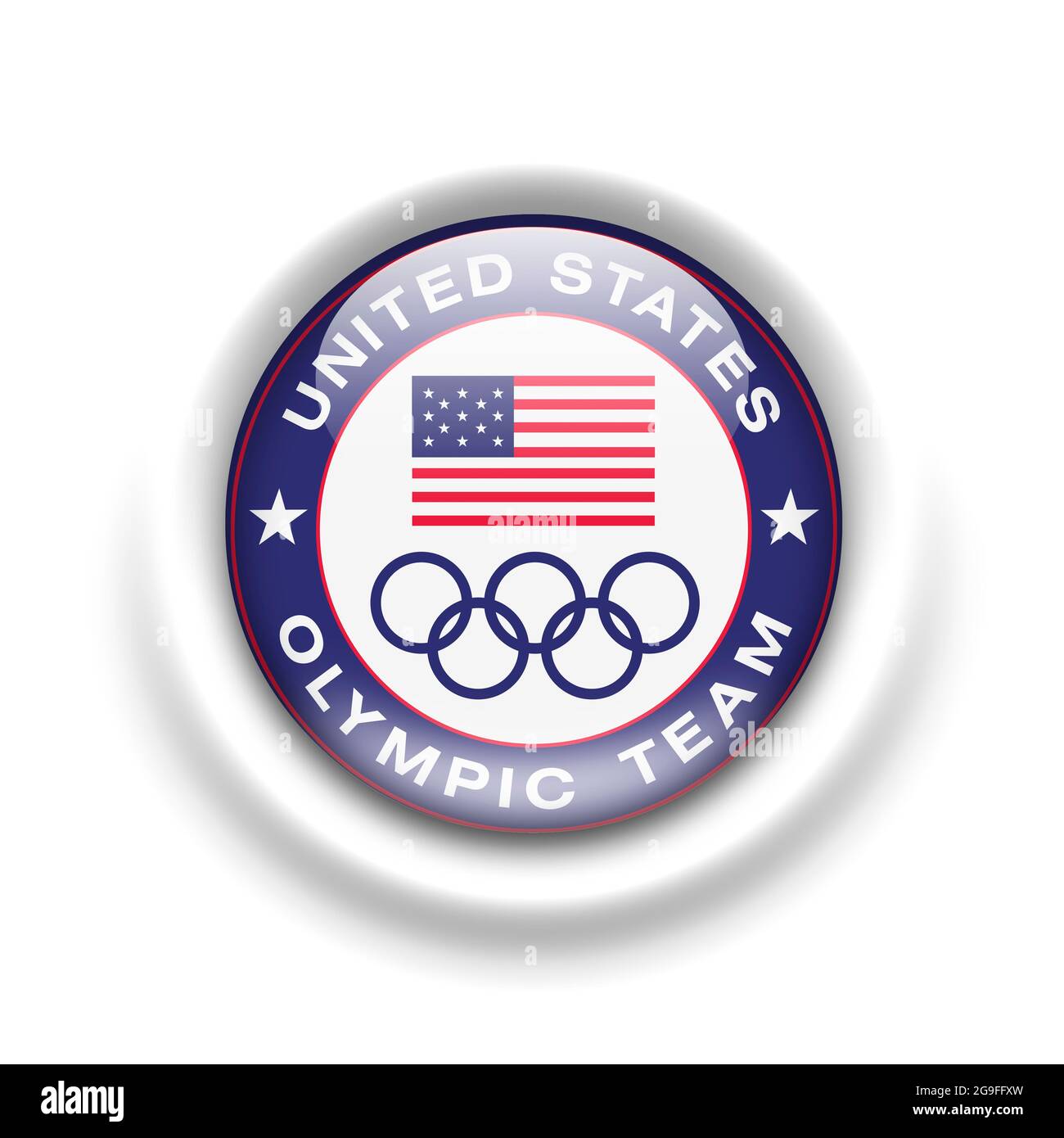 USA Olympic Team Stock Photo