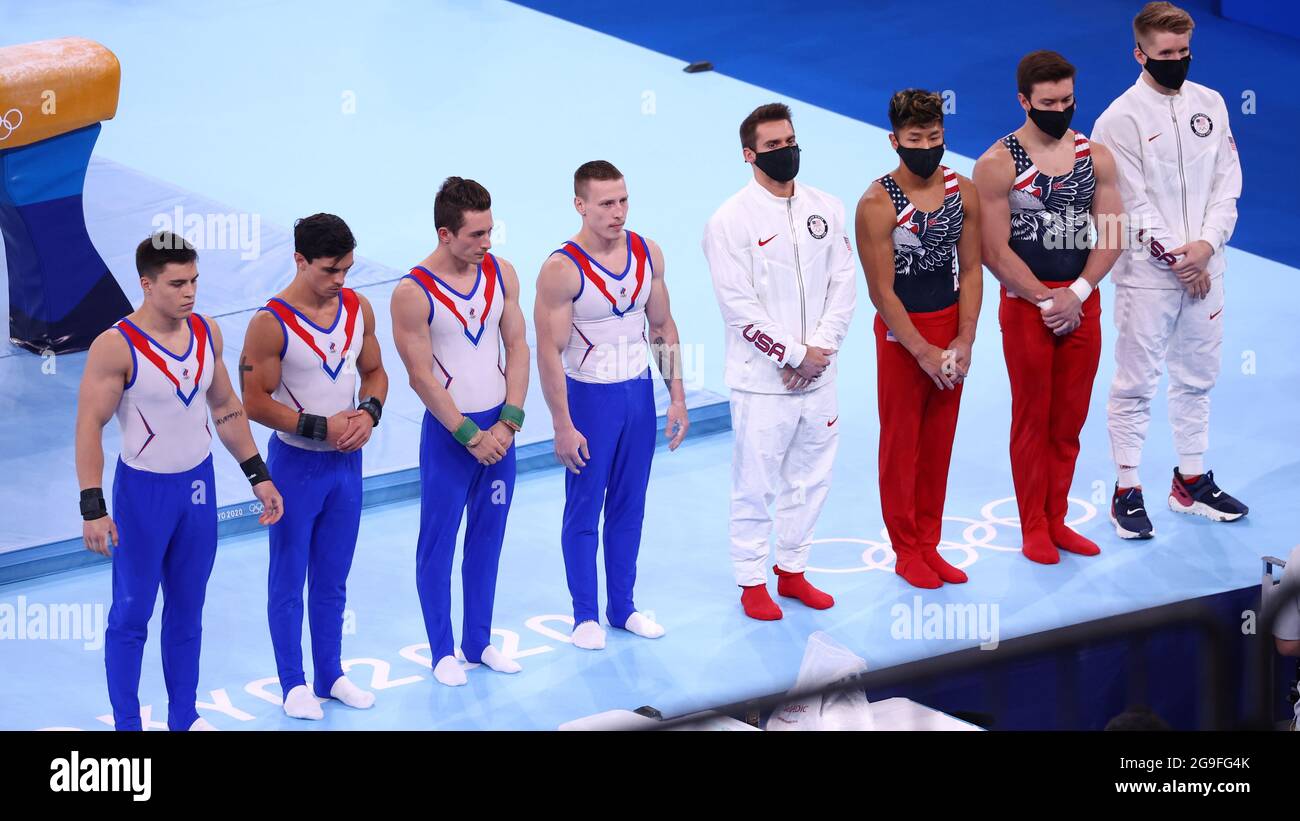 Tokyo Olympics Gymnastics Artistic Men S Team Final Ariake Gymnastics Centre Tokyo Japan July 26 21