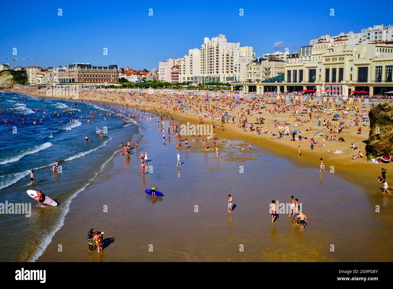 France, PyrénéesAtlantiques (64), Basque Country, Biarritz, the big
