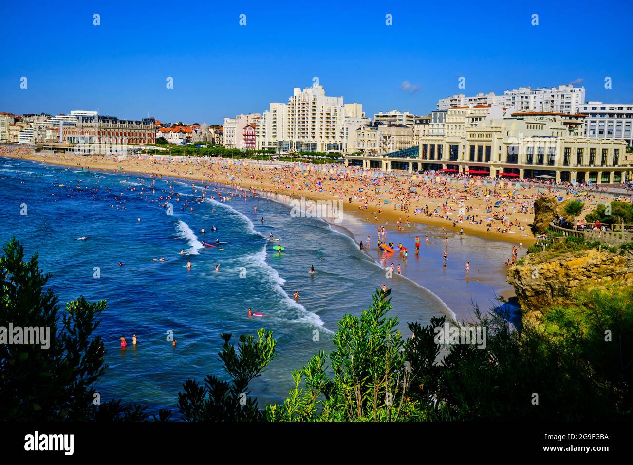 France, PyrénéesAtlantiques (64), Basque Country, Biarritz, the big