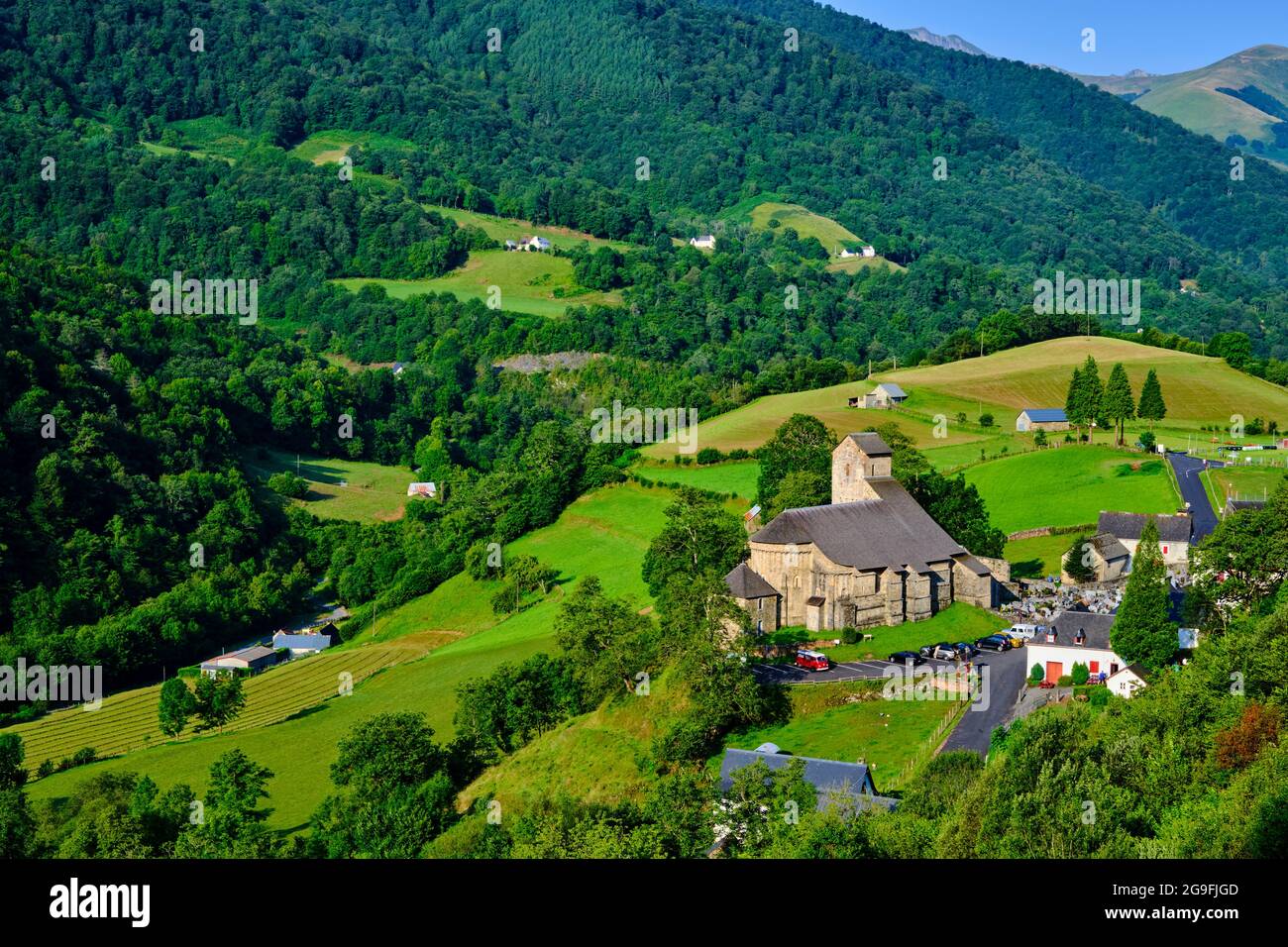 France, Pyrénées-Atlantiques (64), Basque country, Haute-Soule, Sainte ...