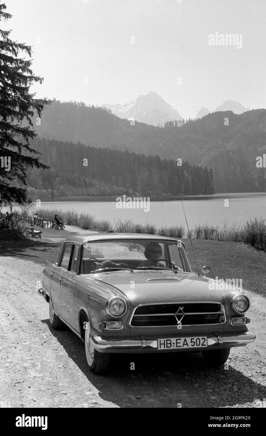 transport, car, Borgward P100, The Grand Borgward, circa 1960, ADDITIONAL-RIGHTS-CLEARANCE-INFO-NOT-AVAILABLE Stock Photo