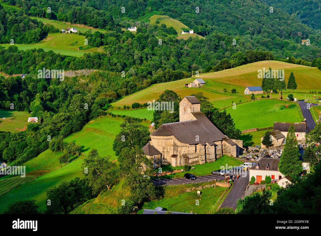 France, Pyrénées-Atlantiques (64), Basque country, Haute-Soule, Sainte ...