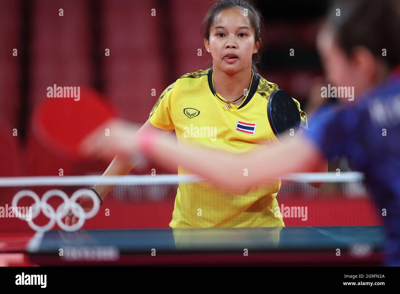 Tokyo, Japan. 26th July, 2021. PARANANG Orawan (THA) Table Tennis