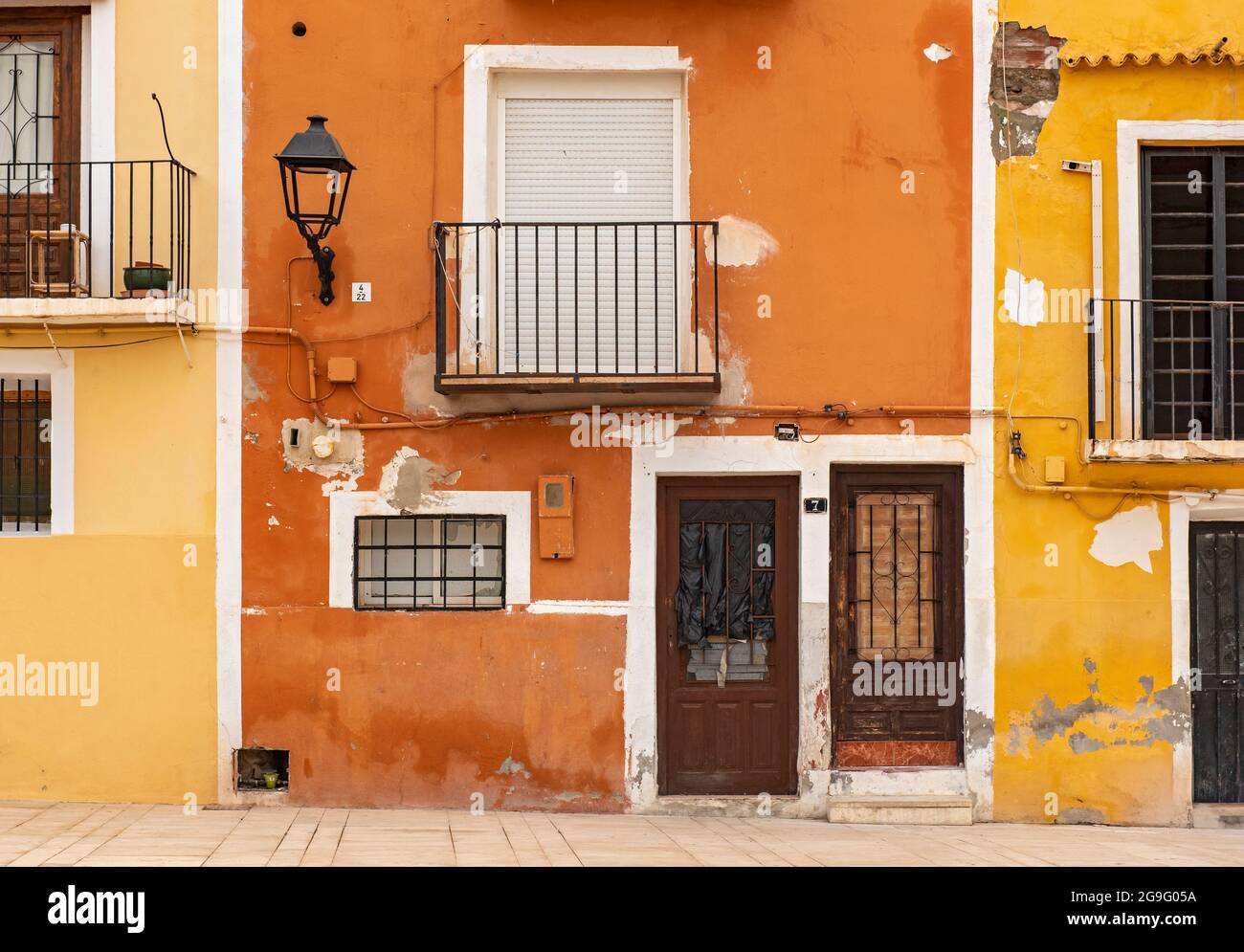 Close up Of Colorful Windows And Doors Of Fishermen s Houses In close-up-of-colorful-windows-and-doors-of-fishermen-s-houses-in