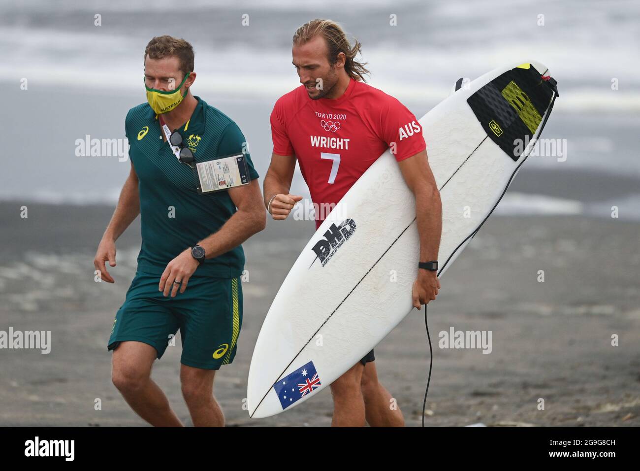 210726 CHIBA July 26 2021 Xinhua Owen Wright R of