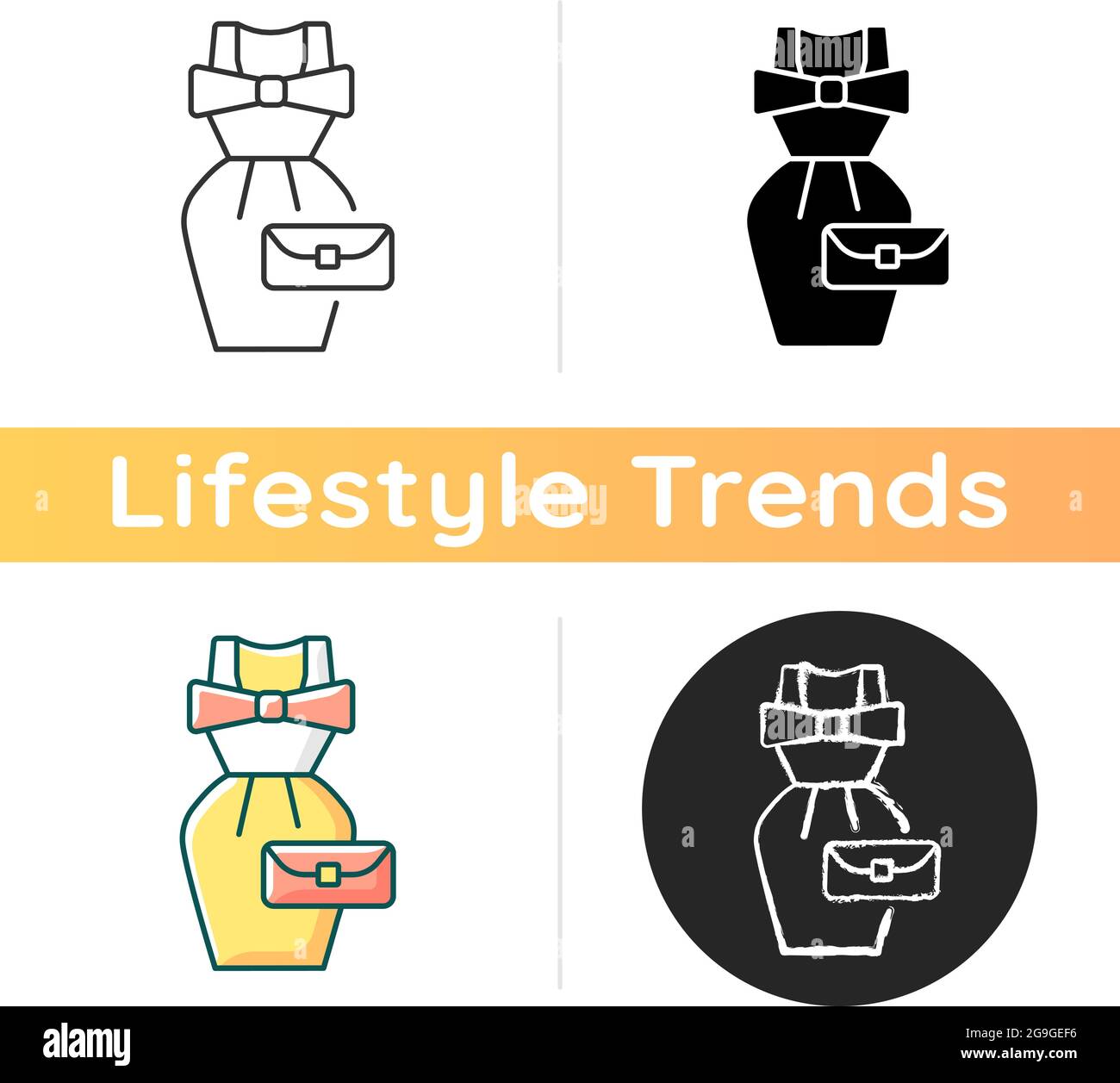 Vintage fashion icon Stock Vector Image & Art Alamy