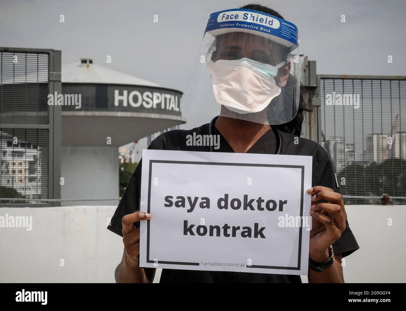 Kuala Lumpur, Malaysia. 26th July, 2021. A government medical 