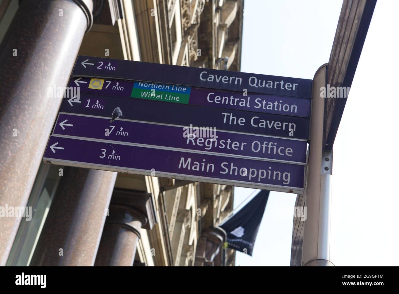 Cavern Quarter, Liverpool Stock Photo