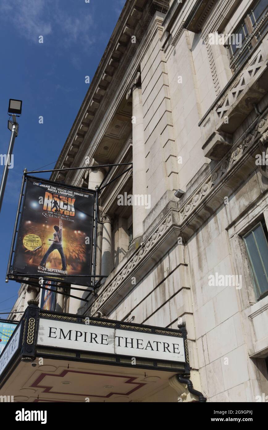 Empire Theatre, Liverpool Stock Photo Alamy