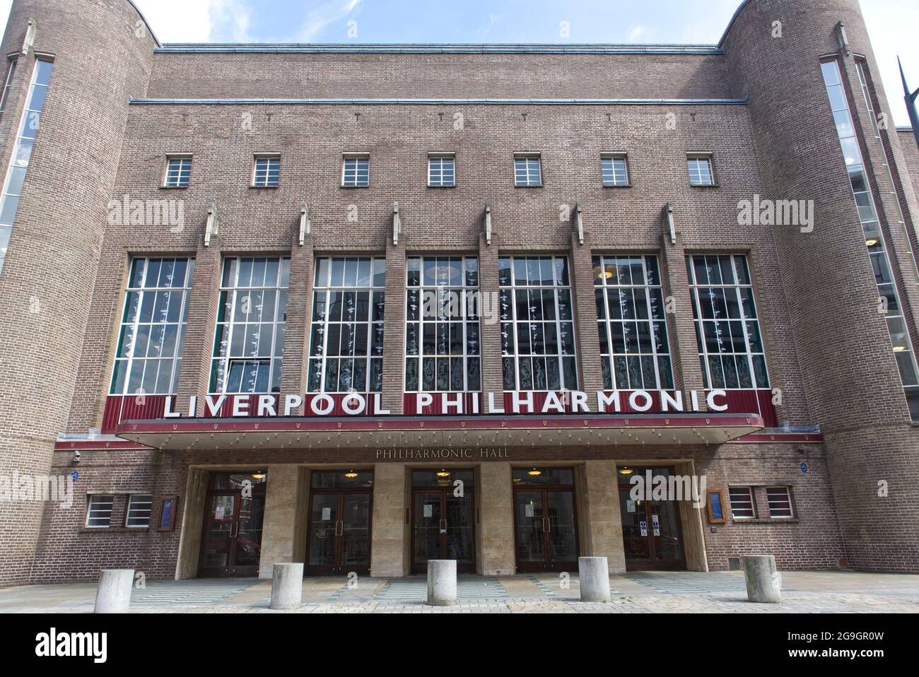 Liverpool Philharmonic Hall Stock Photo