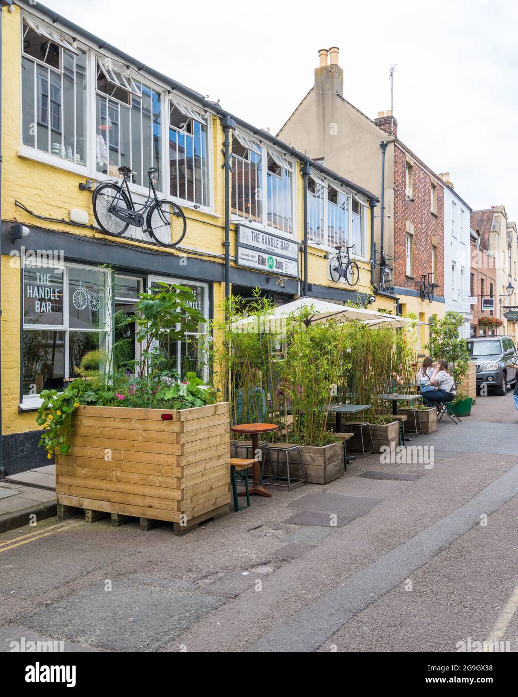 The Handle Bar Cafe and Kitchen in St. Michael's Street, Oxford