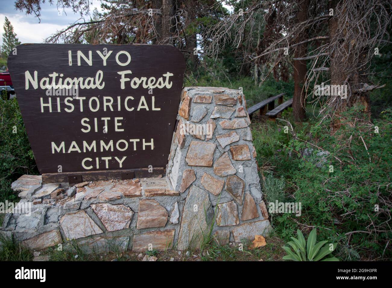 Mammoth City was an old mining town on the outskirts of Mammoth Lakes