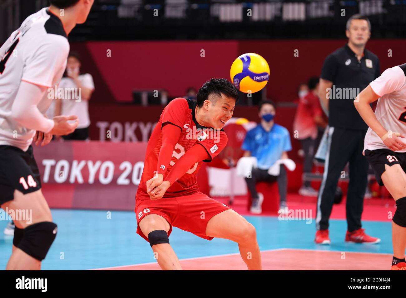 Tokyo, Japan. 26th July, 2021. Tomohiro Yamamoto (JPN) Volleyball Men