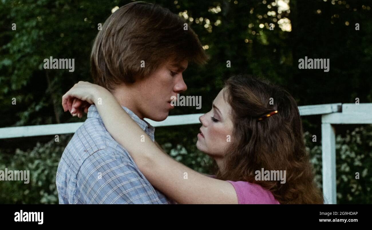 USA. Kevin Bacon and Jeannine Taylor in a scene from the (C)Paramount Pictures movie Friday the