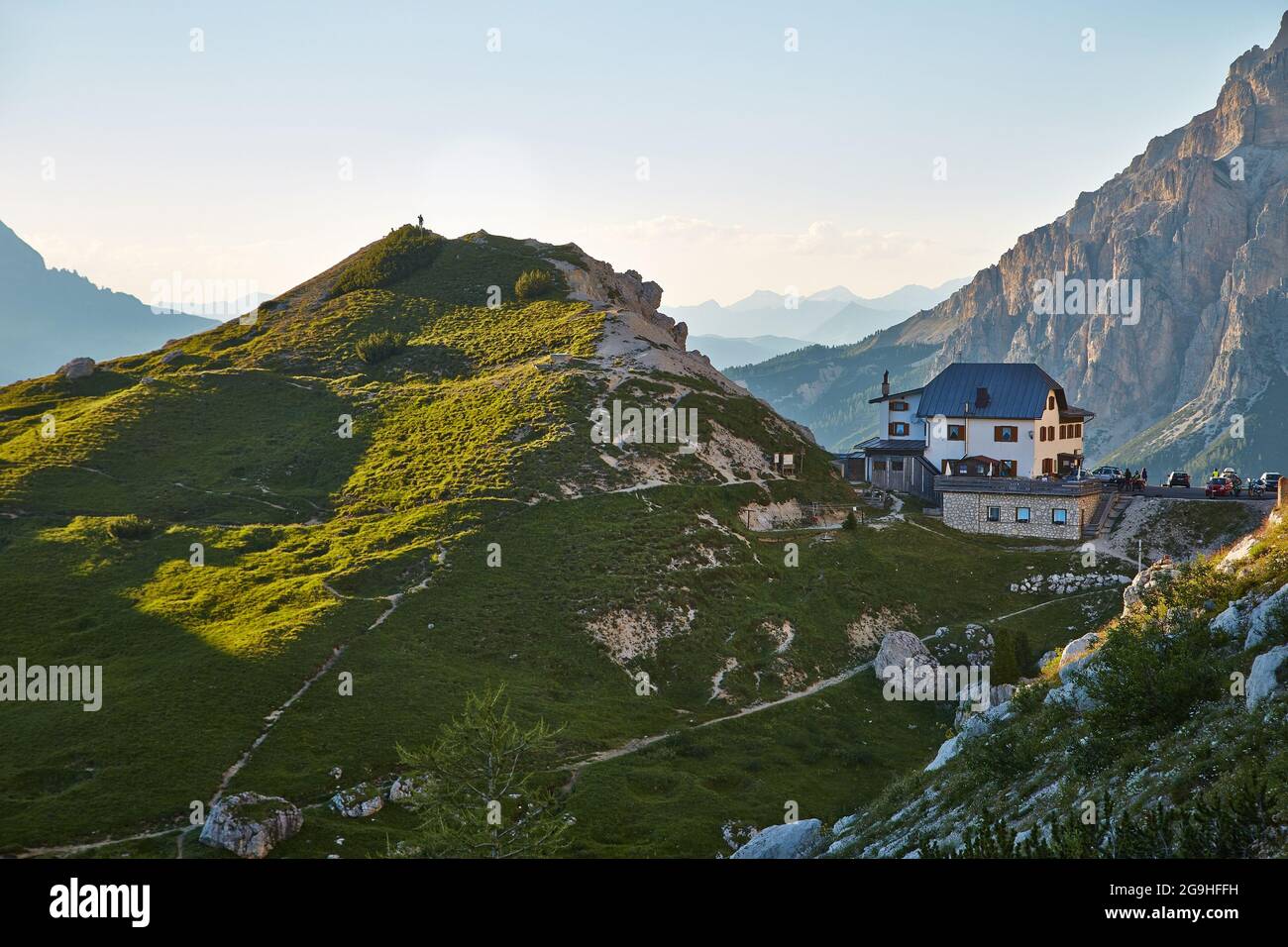 Dolomites Summer Landscape Stock Photo - Alamy