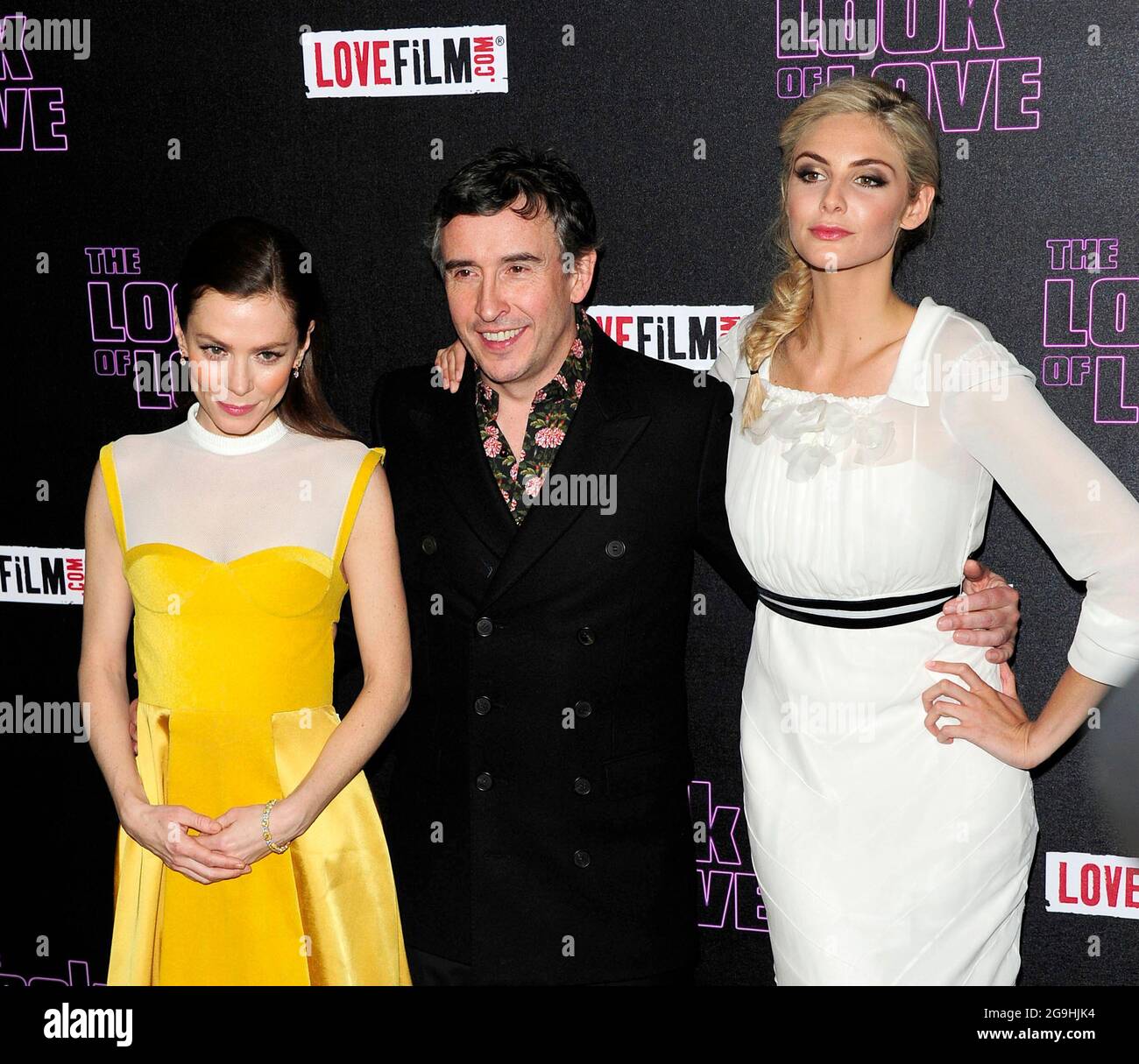 London, UK. Anna Friel, Steve Coogan and Tamsin Egerton at the The Look ...