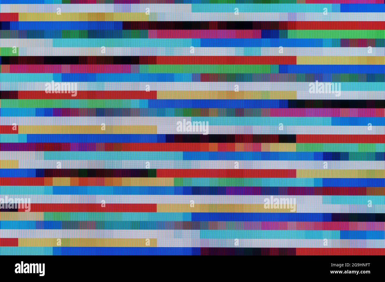 Abstract background, pattern of a digital glitch Stock Photo - Alamy