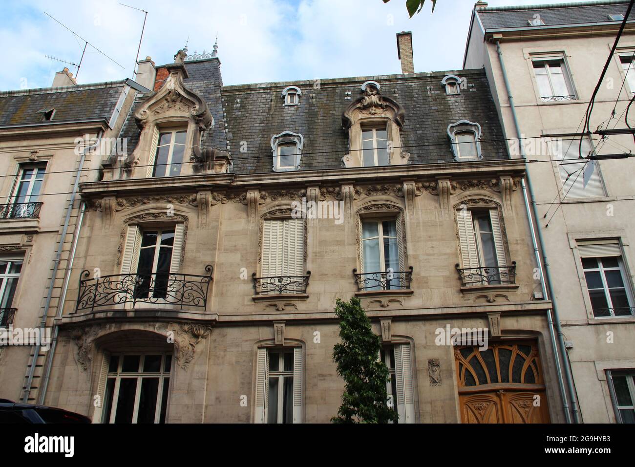 art nouveau villa in nancy in lorraine (france Stock Photo Alamy