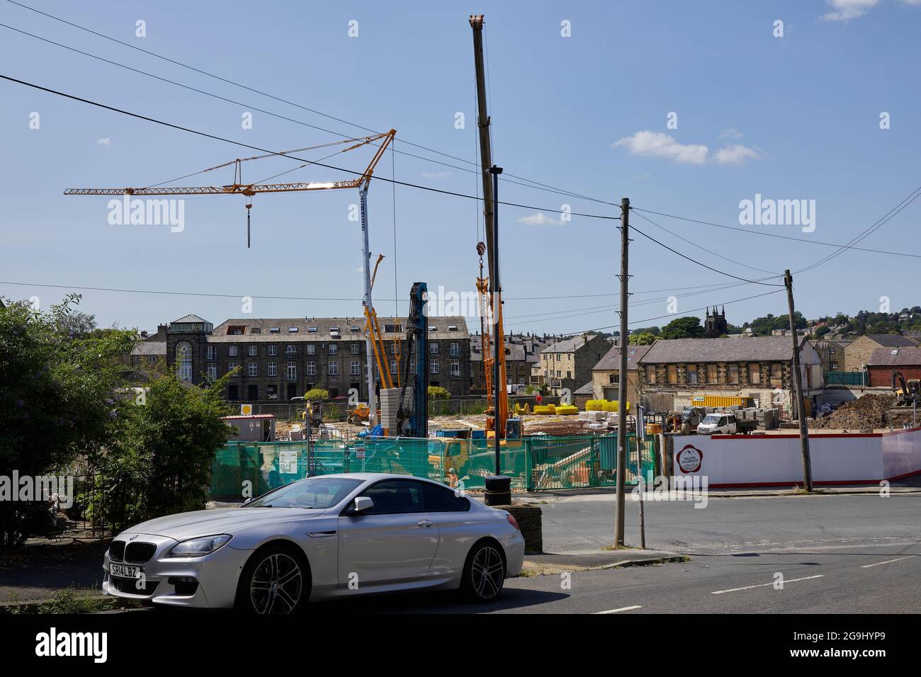 Industrial development off Sackville Street. Skipton Stock Photo Alamy